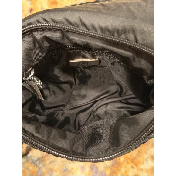 THE SAK Small Y2K Black Crochet Crossbody - Picture 7 of 10